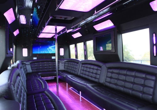 party bus interior Joliet il limo