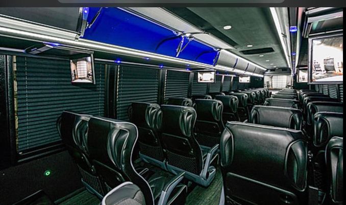 party bus interior Joliet il limo